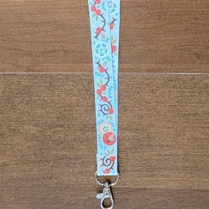Winter Sovereign Ice Blue Lanyard