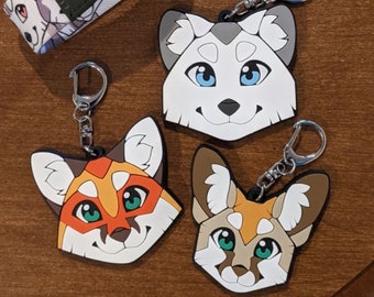 Fox PVC Keychain