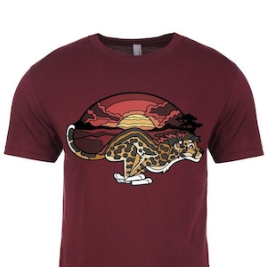 Sunrise Cheetah T-shirt - Unisex