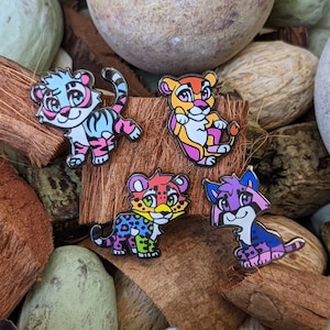 Pride Cats - Hard Enamel Pin - 1 inch