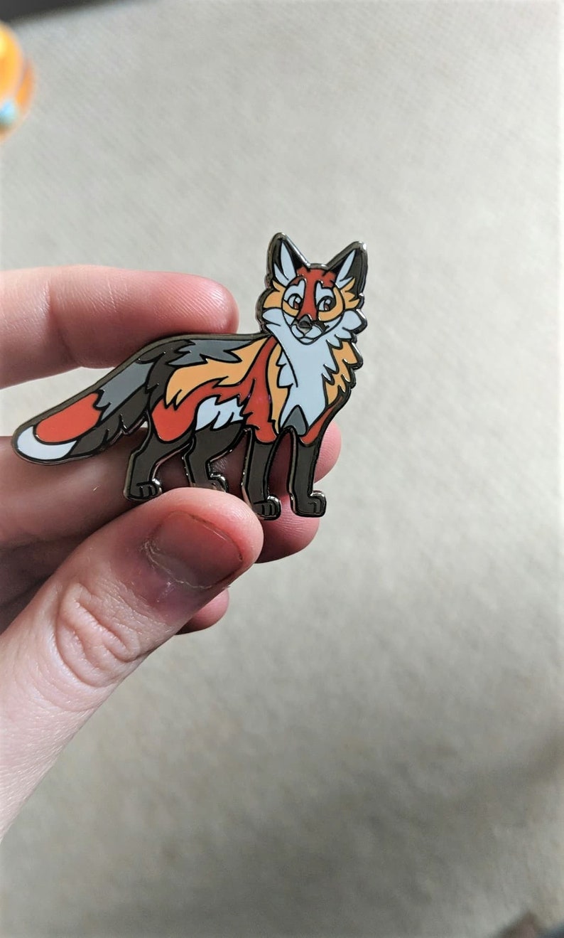 Red Fox Pin