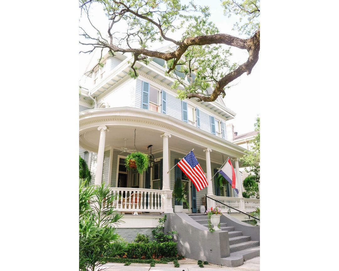 Sully Mansion Garden District Bed and Breakfast Photo Art Print Gift