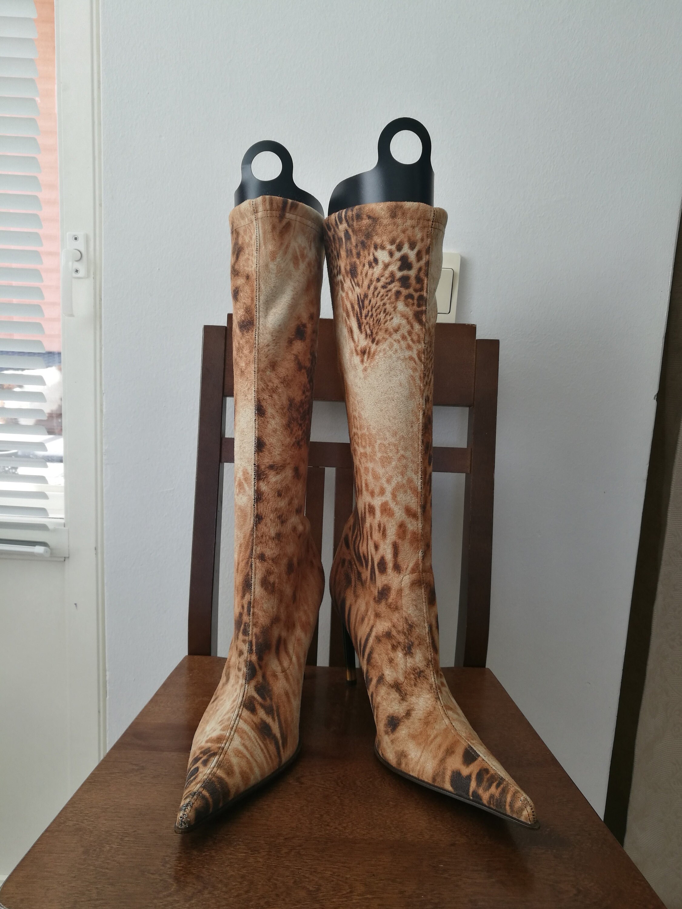 Animal print boots - Etsy Nederland