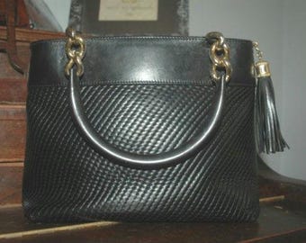 Fab COSCI lamb leather handbag. Chic.