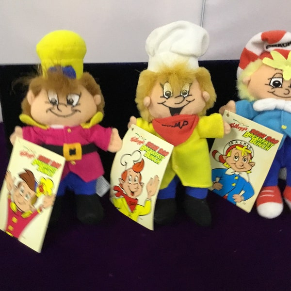 Kellogg Rice Krispie mascots Snap,Crackle and Pop