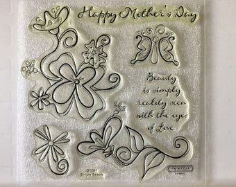 Clear acrylic stamps