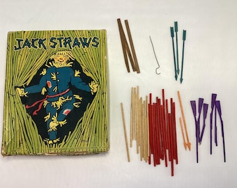 Jack Straws by Milton Bradley