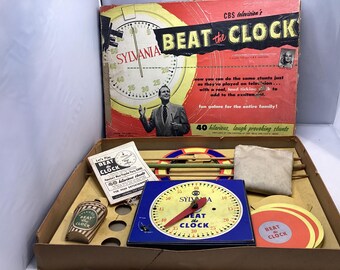 CBS Beat the clock board game