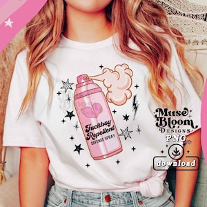 Fuckboy Repellent PNG File Funny Valentine&#39;s Day Design for Shirt Sublimation Stickers