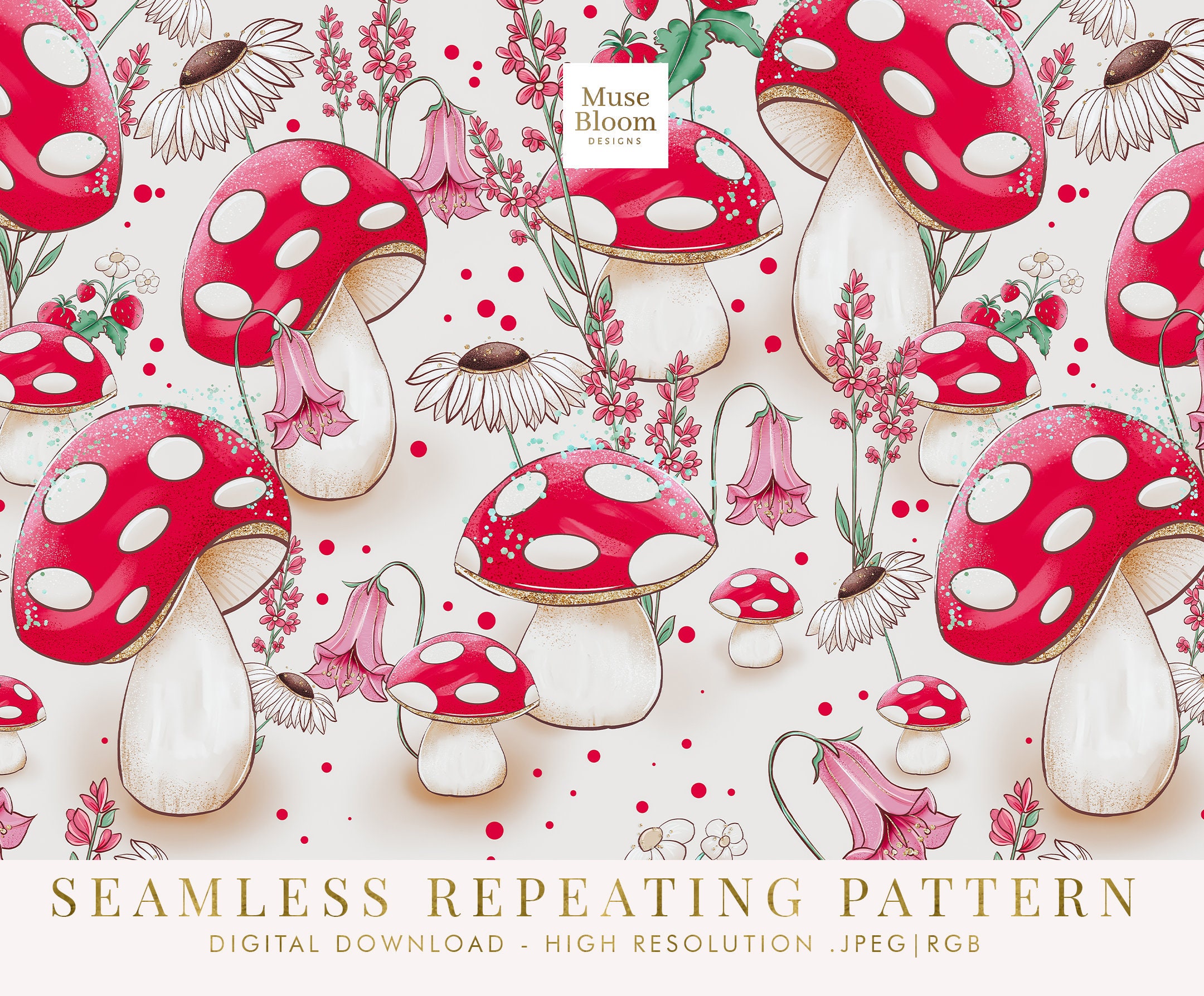 Seamless Repeating Pattern No Watermark