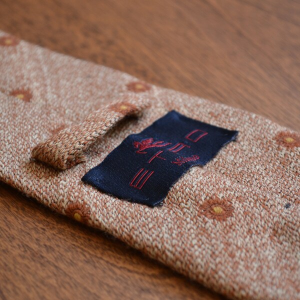 Etro Sunflower Tie | 100% Wool