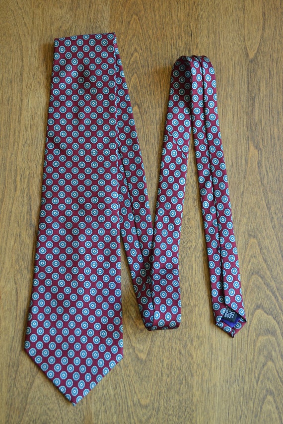 Vintage Gant Medallion Tie | 100% Silk | Made in … - image 6