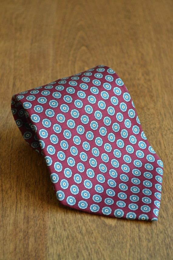 Vintage Gant Medallion Tie | 100% Silk | Made in … - image 2