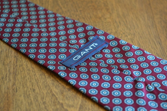 Vintage Gant Medallion Tie | 100% Silk | Made in … - image 1