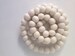 Felt Ball Garland - Pom Pom Garland - Christmas Garland - White Garland - Banner - Easter Garland - Wall Decor - Solid White 