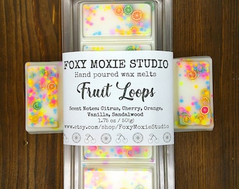 Fruit Loops Snap Bar Wax Melts Birthday Gift, Holiday Gifts, Stocking Stuffers