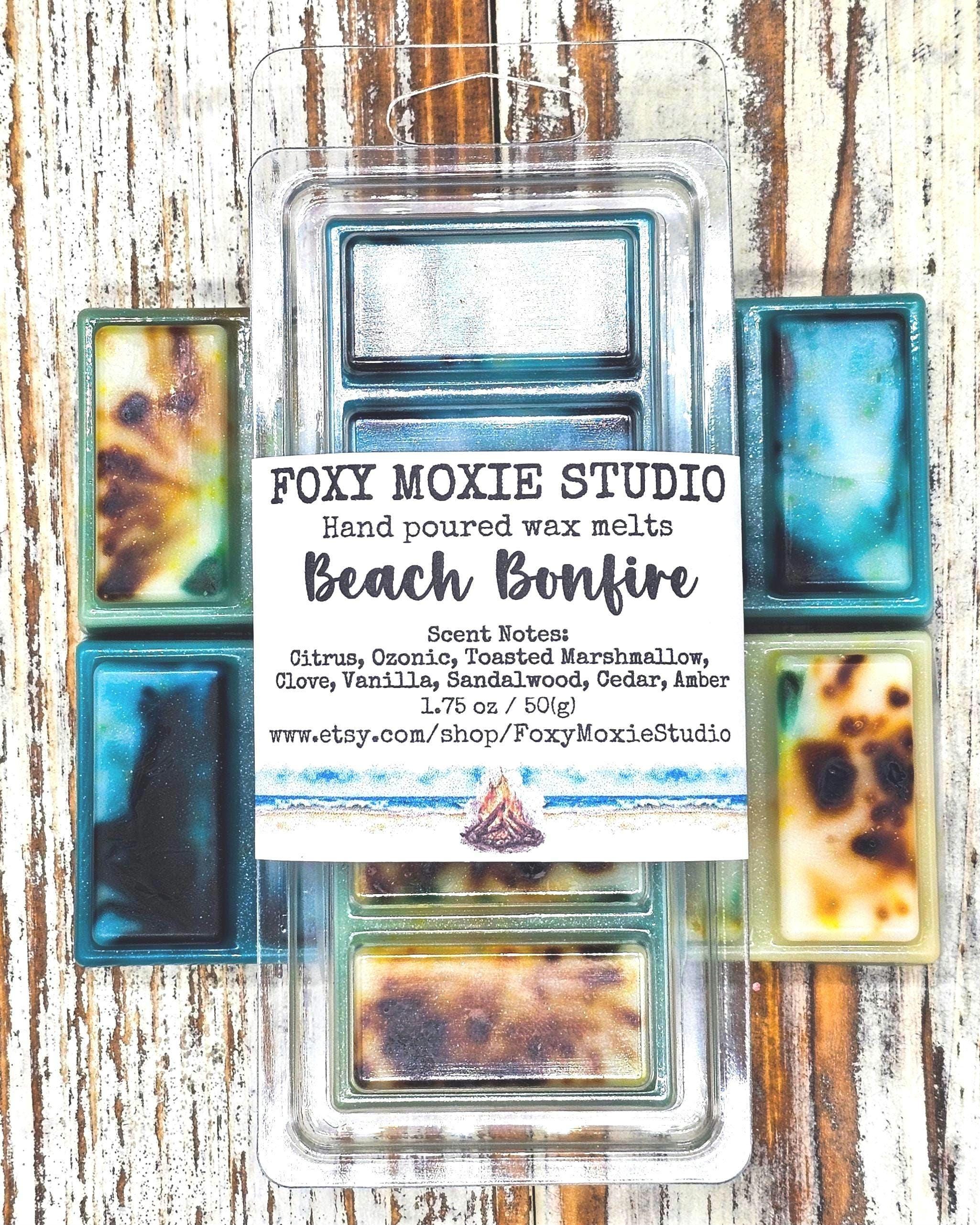 Bonfire Snaps Beach Bonfire Summertime Ocean Scented Snap Bar Wax Melts, Birthday ...