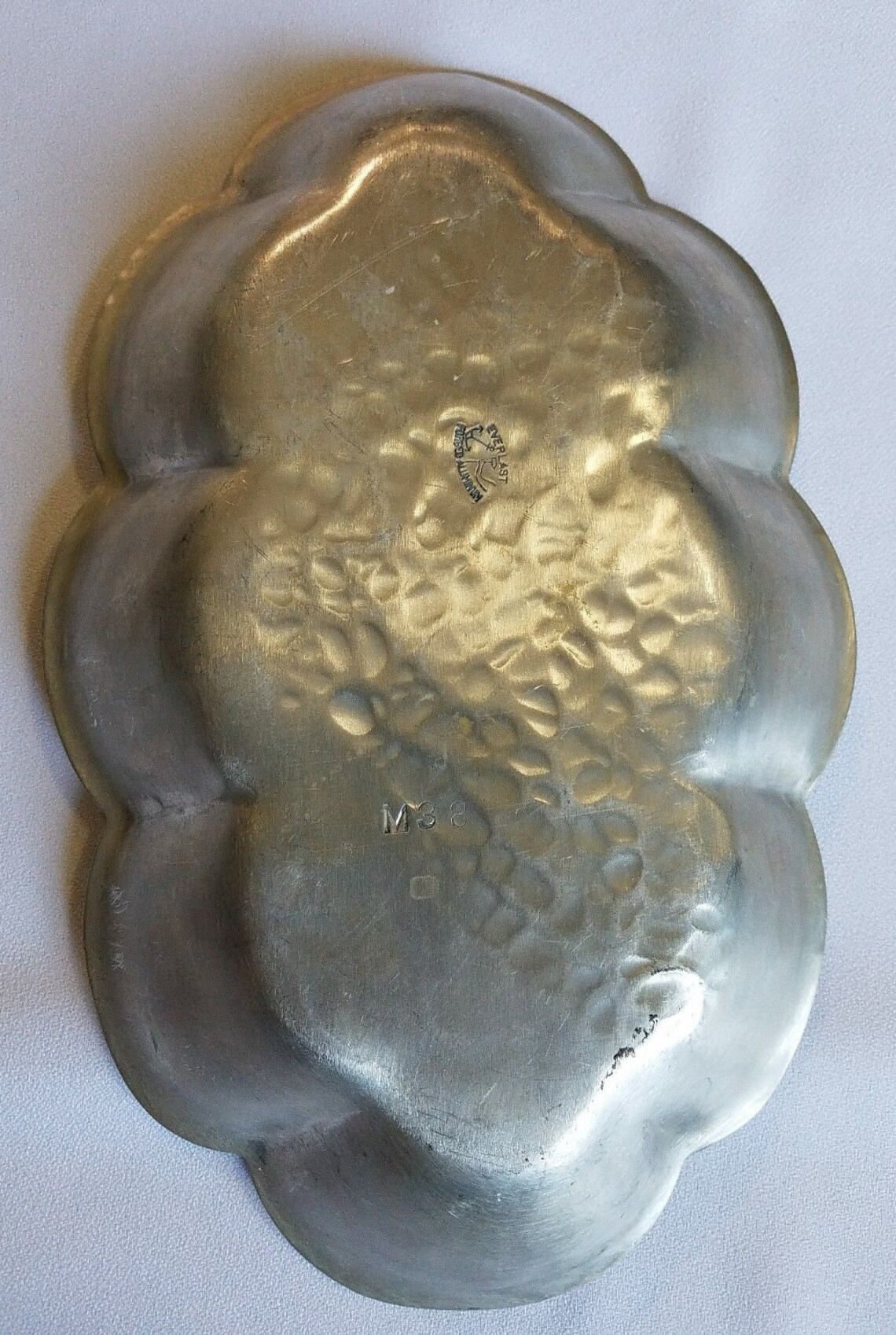 Vintage Everlast Aluminum Fruit Bowl Rose and Dogwood Etsy