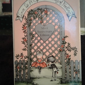 Vintage Book, 1985, &quot;Love  Is A Special Way of Feeling,&quot; Joan Walsh Anglund, Harcourt Brace, Reprint of 1960, Dust Jacket 7 x 4 1/2&quot; x 3/8&quot;