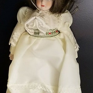 Vintage Gorham Dolls ,&quot;Love &quot;, &quot;Peace &quot;,  and &quot;March&quot;, Original Boxes, Gently Used, Gifts of Friendship 1984 & Doll of the Month 1985