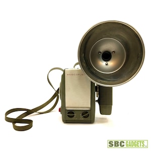 Vintage ANSCOFLEX II Camera, Circa 1954, Made in Binghampton, N.Y., Flash Attachment Included, Excellent Vintage Condition