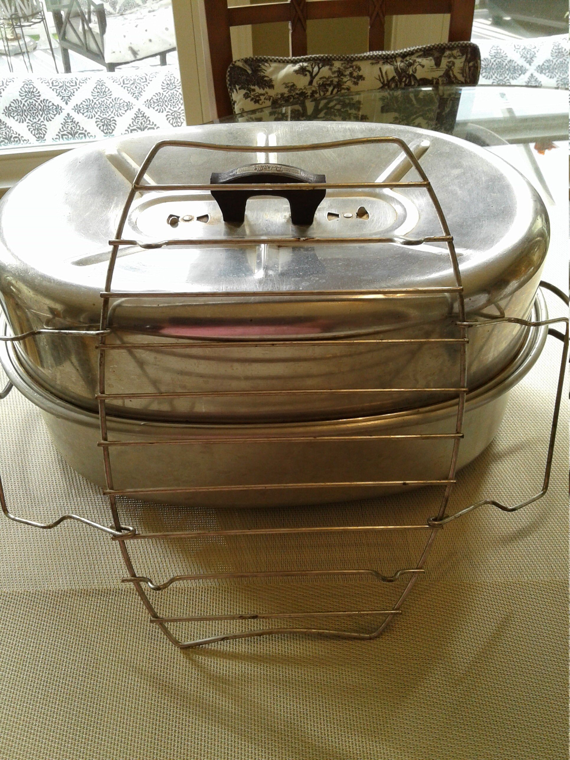 Vintage Priscilla Ware Aluminum Turkey Roaster with Cover and Etsy