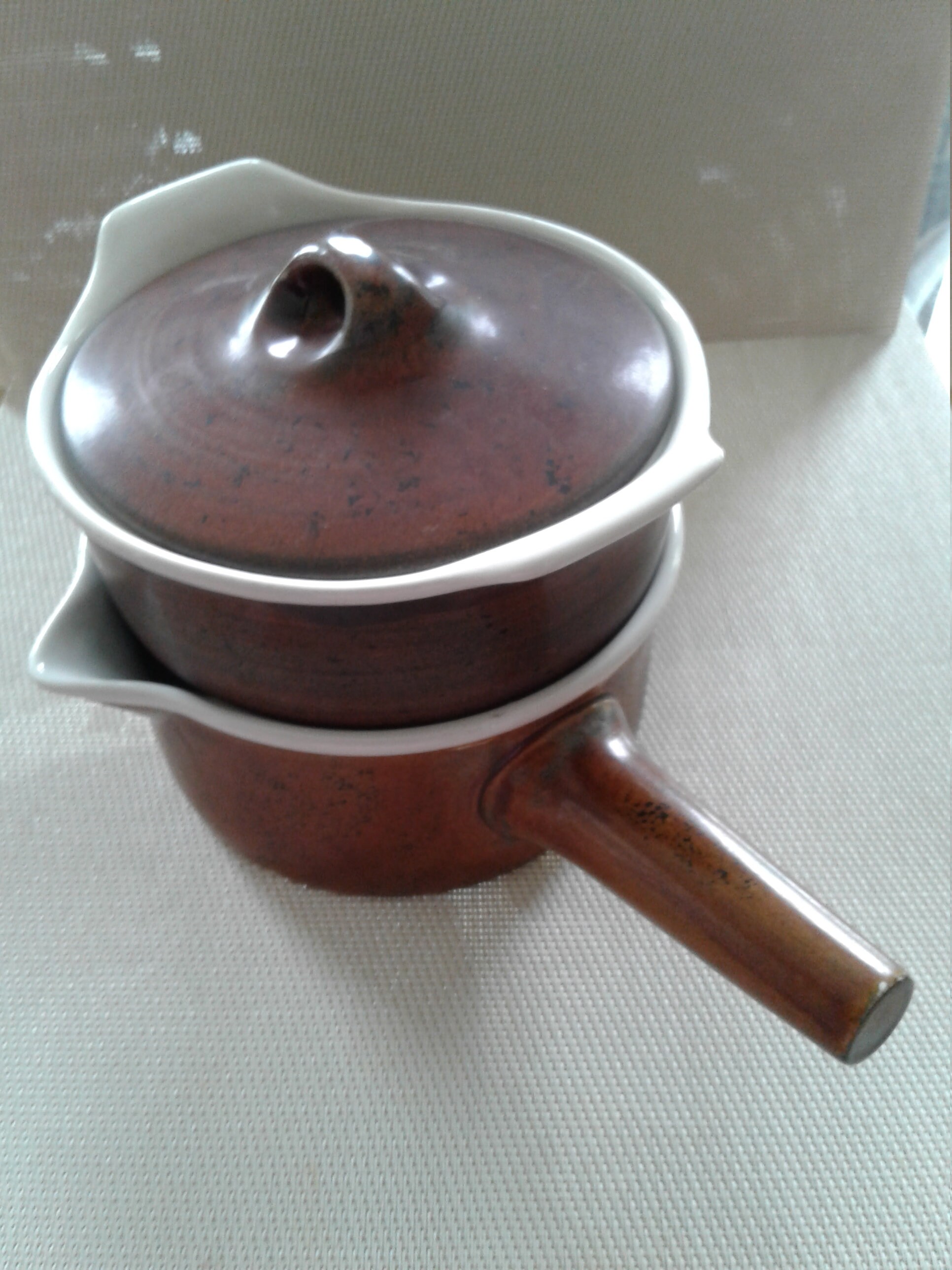 Vintage Stig Lindberg Gustavsberg, Casserole Dishes, One With