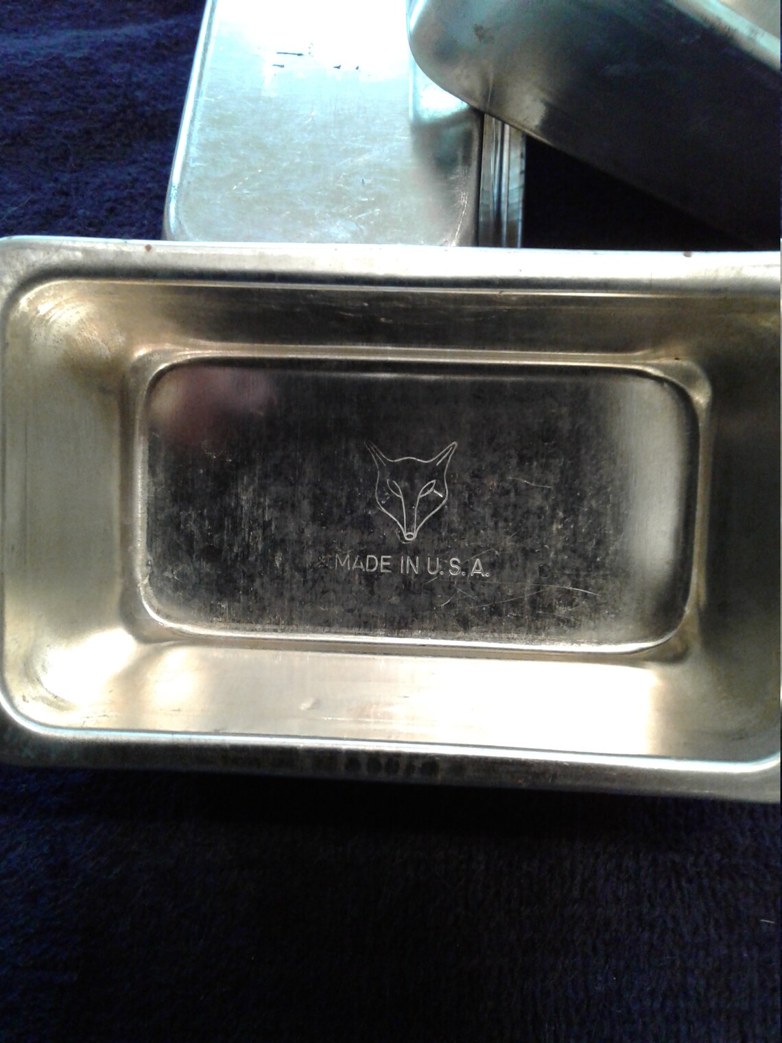 Vintage Mini Tin Loaf Pan Set of 5 Circa 1980s Very Good Etsy