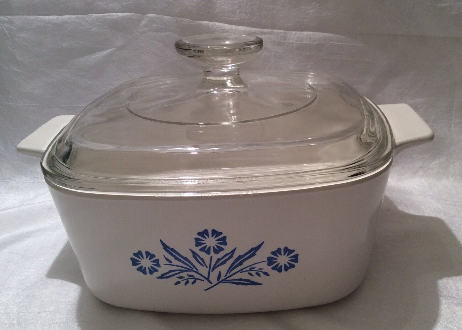 Vintage Corning Ware Casserole Baker, P 1 3/4 B, With Pyrex