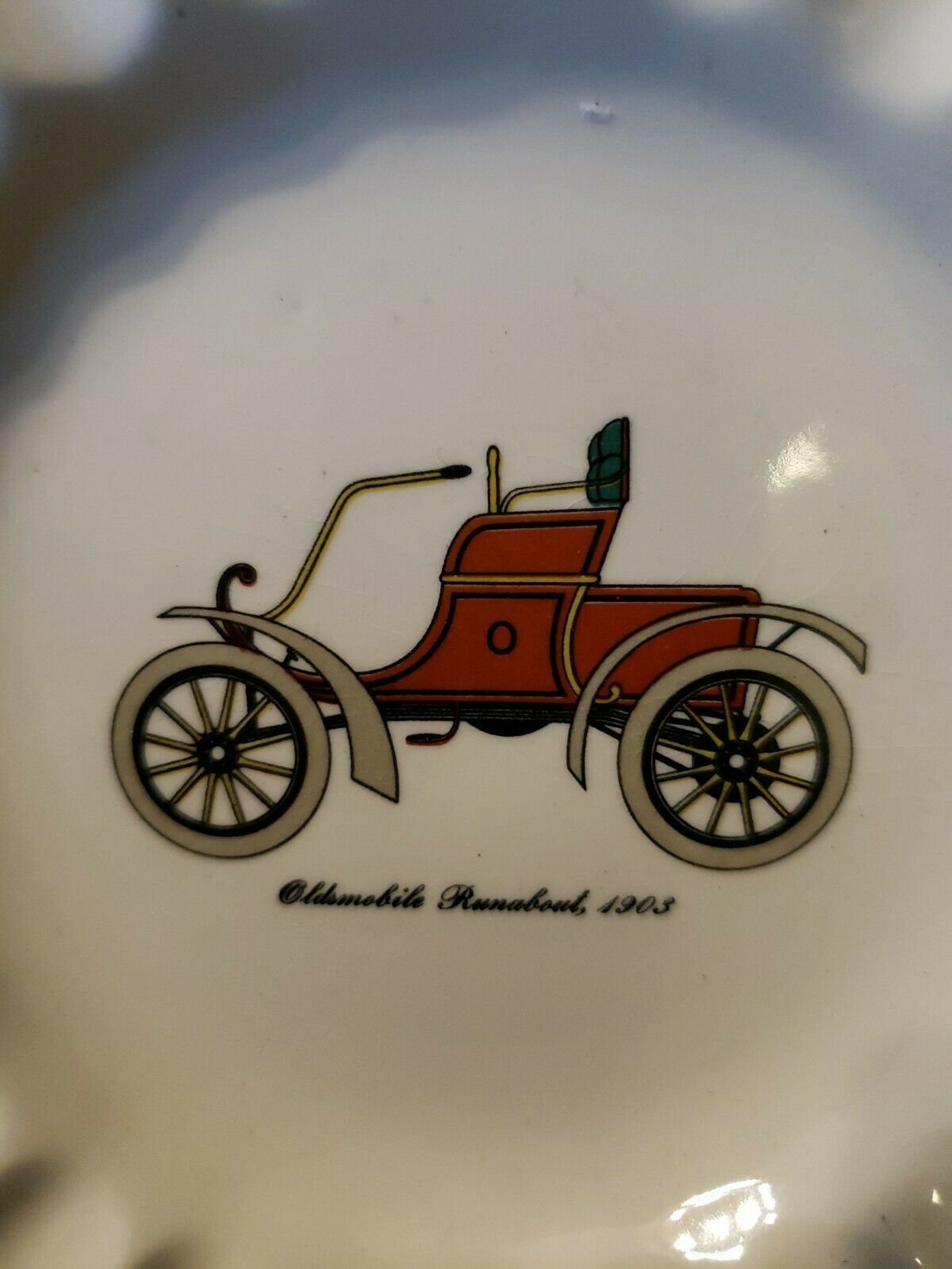 Pair Vintage Antique Car Ashtrays Autocar Runabut Etsy 日本