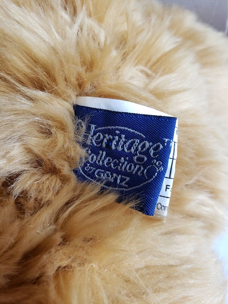 Vintage Ganz Heritage Collection Bear Benji' Honey Etsy