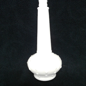 Vintage Glass Bud Bottle, Jeannie/Aladin&#39;s Shape, Circa 1970s, Mid Century, Mint Condition, No Lid