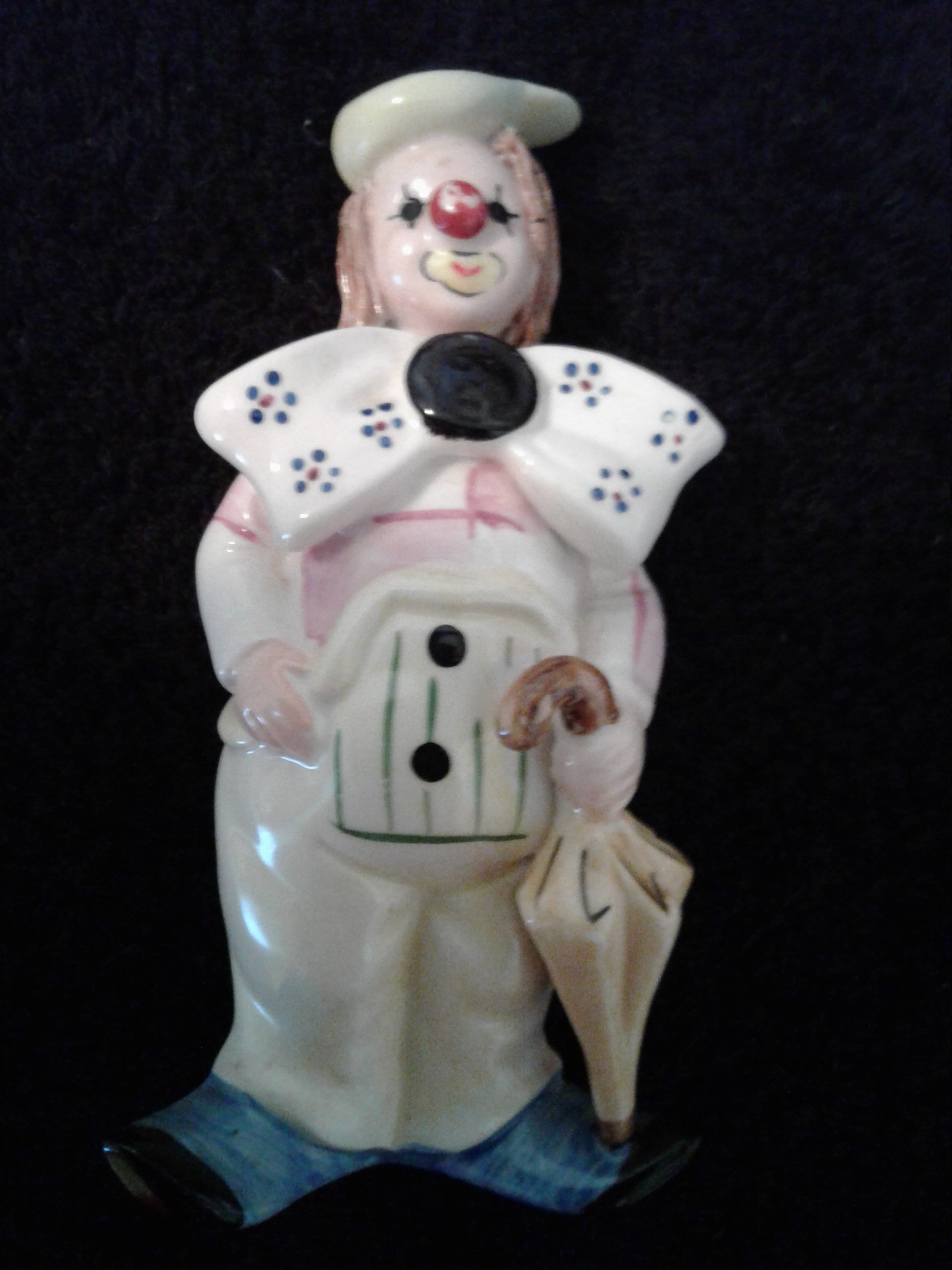 Two Vintage ENESCO Ceramic Clowns Made in Taiwan Circa 1970s Etsy
