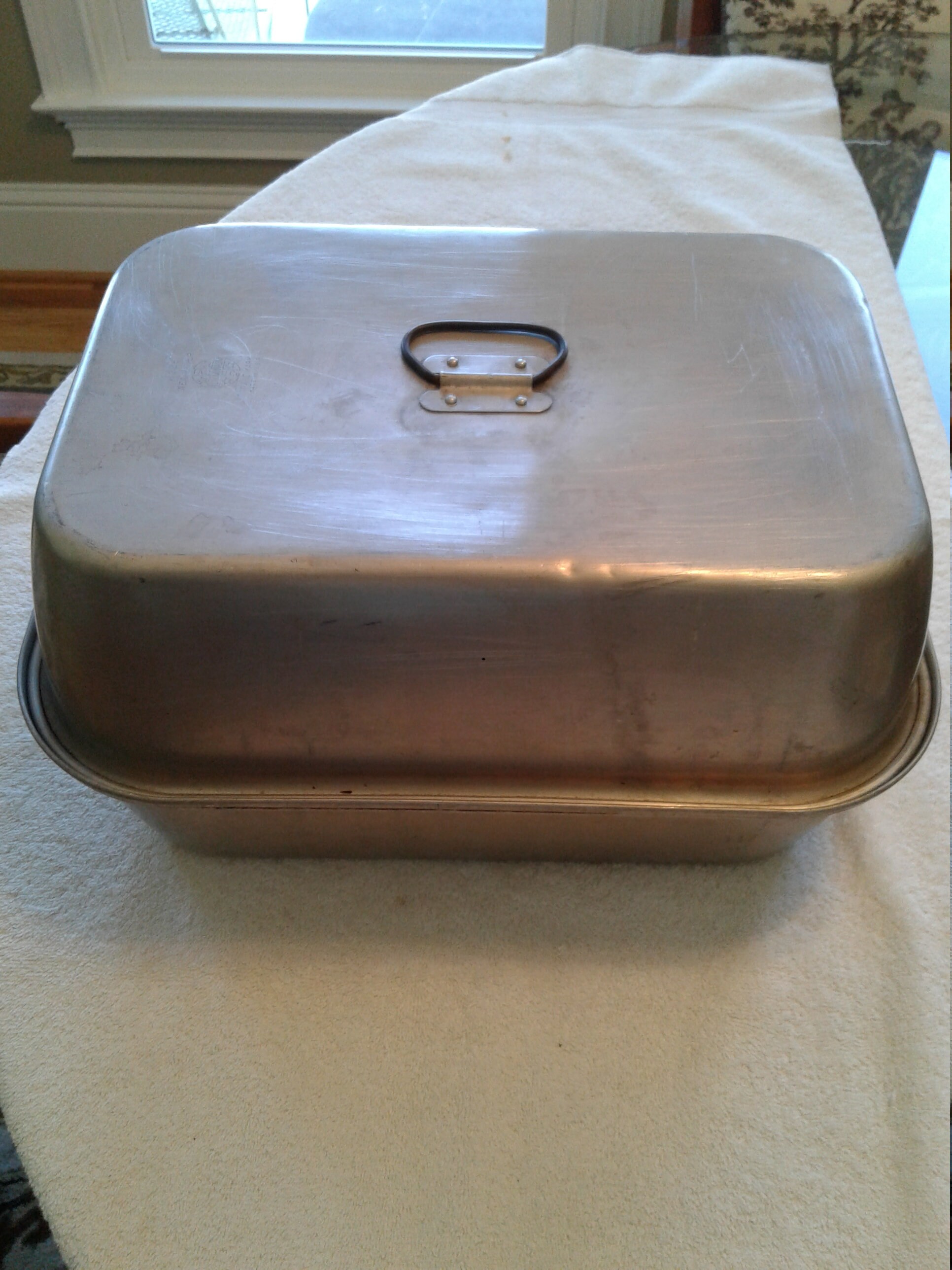 Vintage WearEver Two Piece Aluminum Roaster Pan 325 Circa Etsy