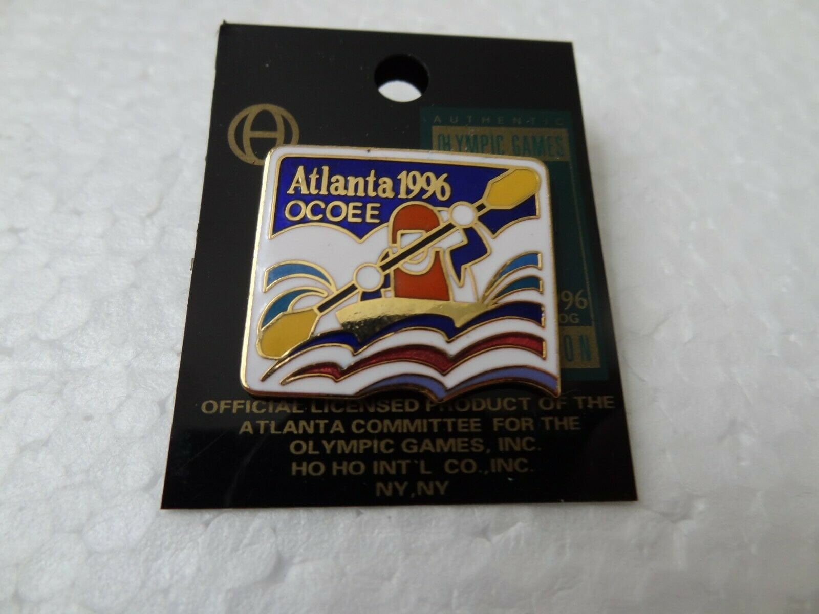 Vintage Atlanta 1996 Olympics Pins, '100th Olympic Torch' and