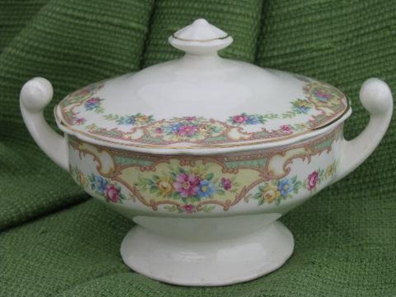 Vintage Mt Clemens China 'Mildred' Pattern Pastel | Etsy