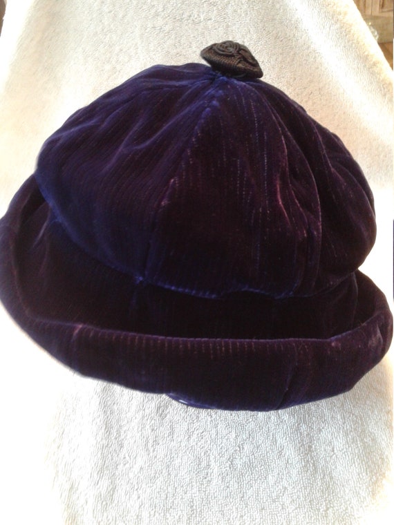 Vintage Slouchy Hat, 1940s, Junior B, Regenstein'… - image 1
