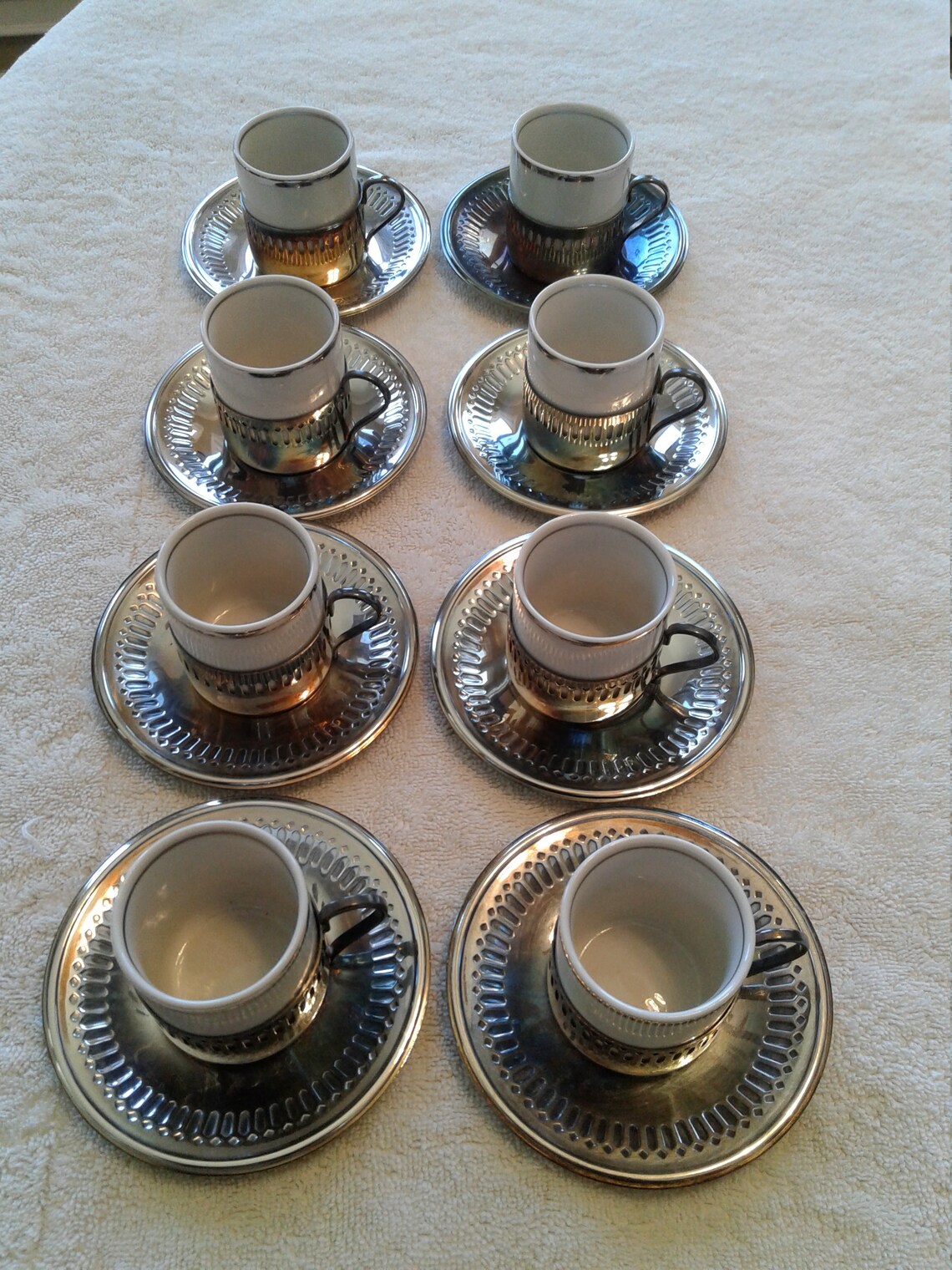 Vintage Bellini Brazil Silver Plate Espresso or Chocolate Etsy