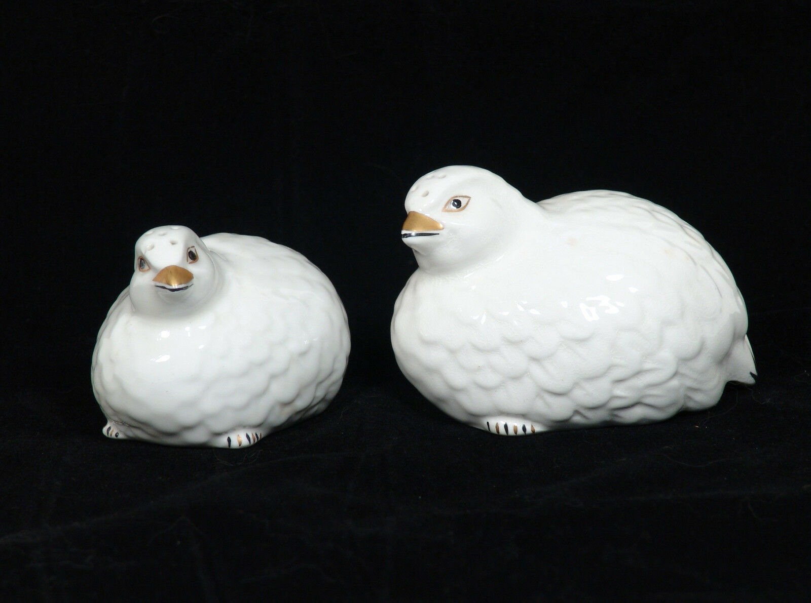 Vintage Aynsley Bone China, 'partridge' Salt and Pepper Shakers