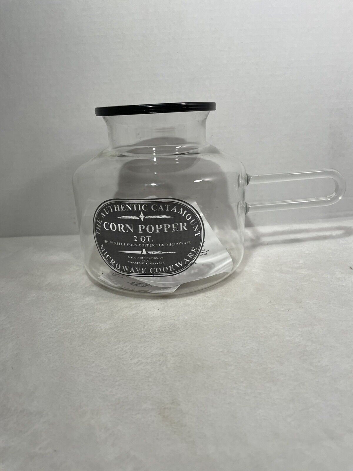 catamount glass microwave corn popper