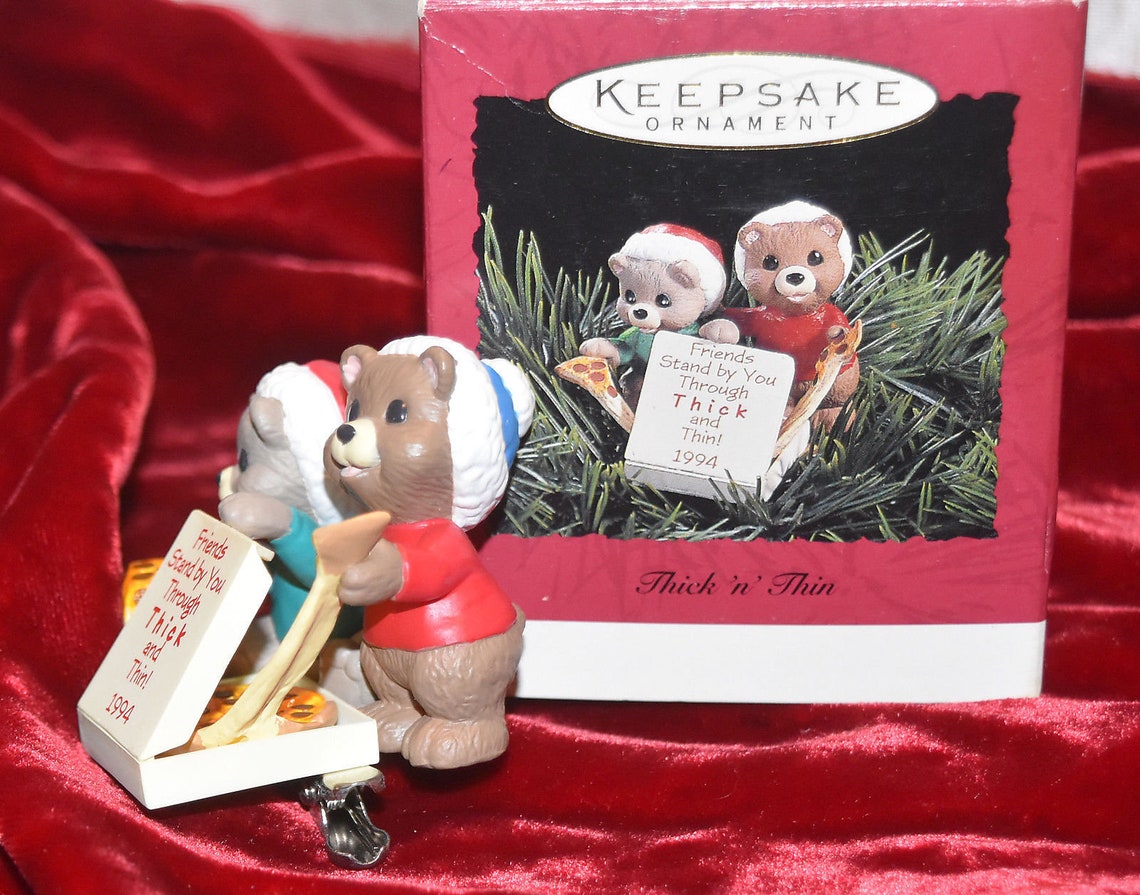 Vintage Hallmark Keepsake Ornament Dated 1994 Friends Etsy