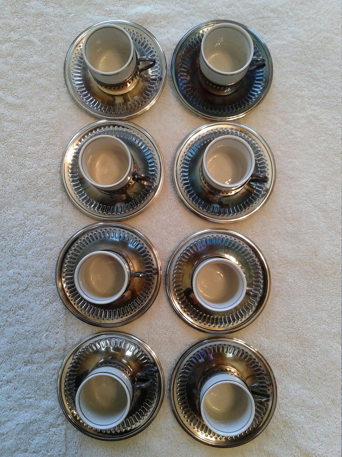 Vintage Bellini Brazil Silver Plate Espresso or Chocolate Etsy