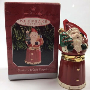 Hallmark Andenken Ornament 'Schreiben An Santa' (1998) – Handgefertigte Weihnachtsdekoration