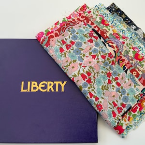 Liberty Bundle, tessuto Tana Lawn per quilting, mascherina, artigianato e hobby
