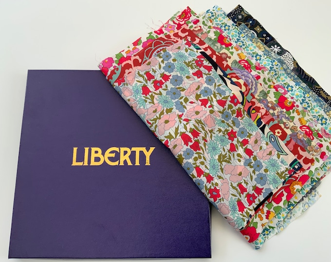 Liberty Bundle, Tana Lawn Fabric For Quilting, Face Mask, Craft and Hobby