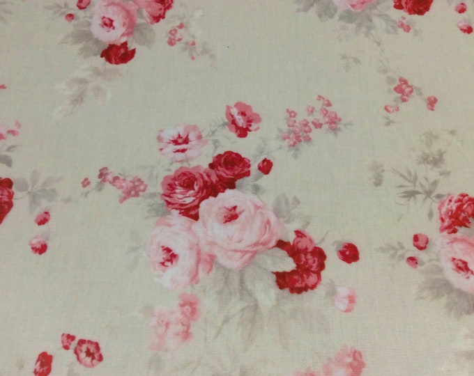 Oilcloth Fabric, Exclusive Morris Designs, Bellerose, PVC coated Cotton, Superb Quality, Per Meter