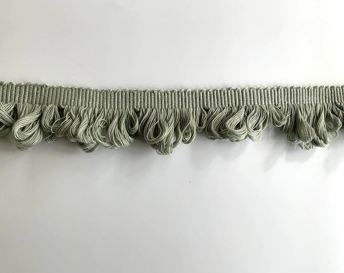 Fan Edge Trim, Pigeon Colourway, 100% Cotton, Superb Quality,  Per Meter