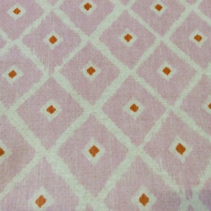 Oilcloth Fabric, Exclusive Morris Designs, Pandora in Blush Pink,  PVC coated Cotton, Superb Quality, Per Meter