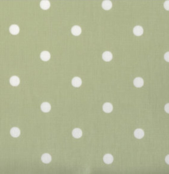 Duck Egg Spot Design Oilcloth fabric PVC coated
