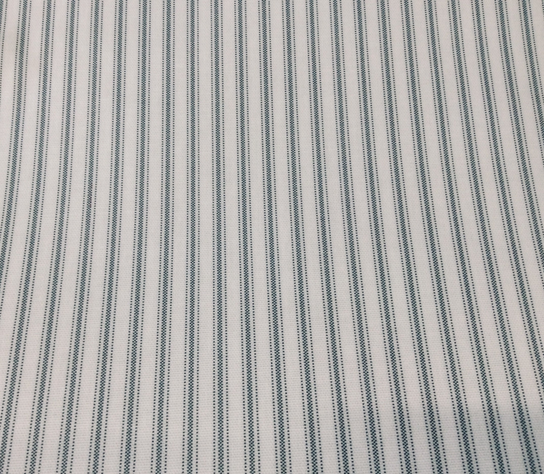 Oilcloth Fabric, PVC Coated, Vintage French Ticking Stripe, Indigo ...